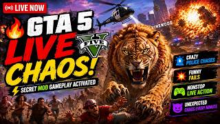 GTA 5 LIVE – DON’T BLINK! SECRET MOD ACTIVATED | Ep 65 #g...