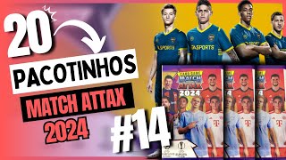 ABRINDO 20 PACOTINHOS MATCH ATTAX 2024 DE BANCA #14