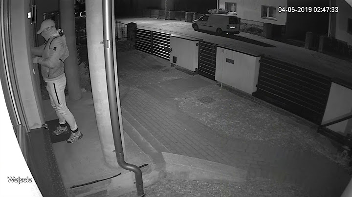 Policja publikuje nagranie z włamania do domu