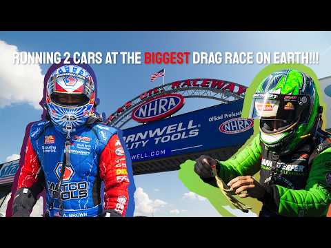 RUNNING 2 CARS AT THE BIGGEST DRAG RACE ON EARTH!!!