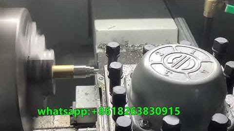 CK6132 cnc lathe machine working,small cnc lathe with automatic bar feeder,electrical tool post .