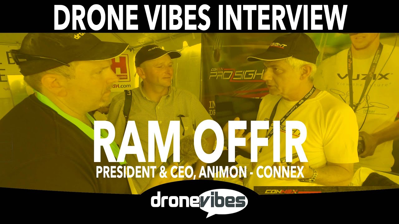 dronesense Interview with Ram Offir, CEO of Animon - new Connex ProSight Digital Video System for FPV Racing