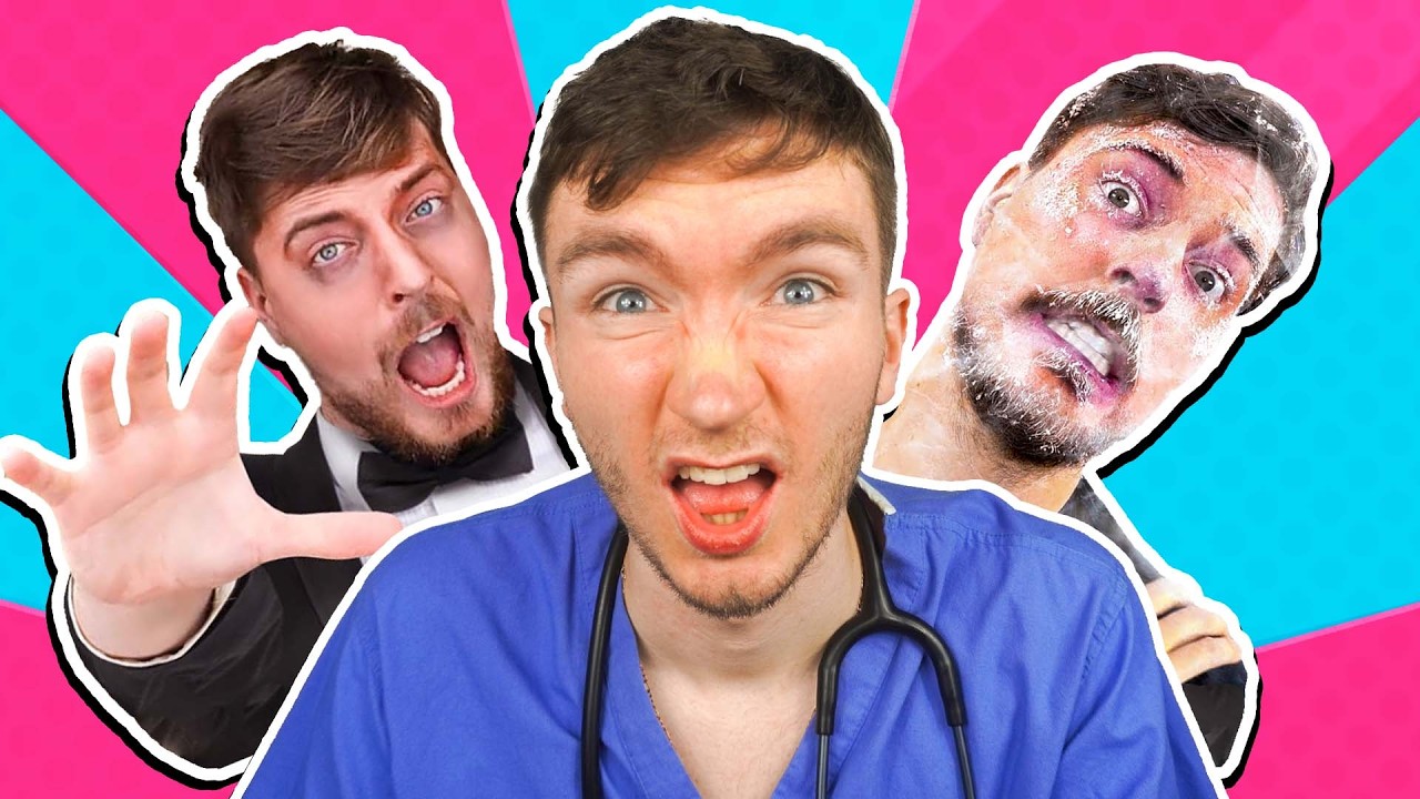 Doctor Reacts to Mr. Beast's CRAZIEST Moments