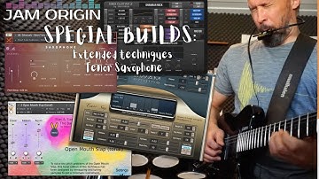 MIDI Guitar 2.2.1, special builds: Extended techniques Tenor Saxophone