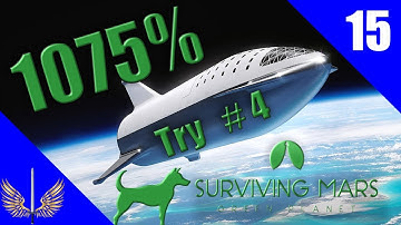 Surviving Mars Green Planet - 1075% Difficulty - No Rival Challenge - Round 4 - Episode 15