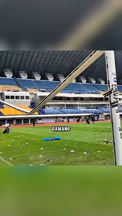 Oknum Bobotoh Rusak Stadion Gelora Bandung Lautan Api #persib #persibjuara #bobotoh #sepakbola