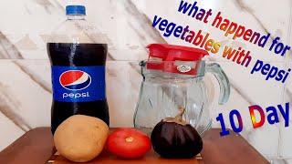 Serious Video For Effect Of Pepsi On Vegetables 10 Days