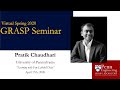 Virtual spring 2020 grasp seminar pratik chaudhari  april 17th