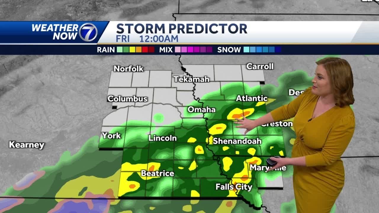 Rain and wet snow possible overnight - YouTube