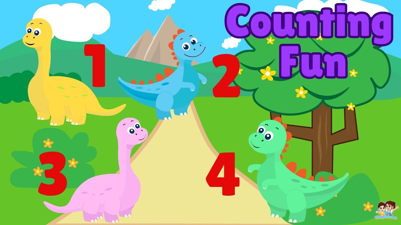 Learn Numbers with Animals & Fruits: Fun Colorful Egg Counting for Kids ...