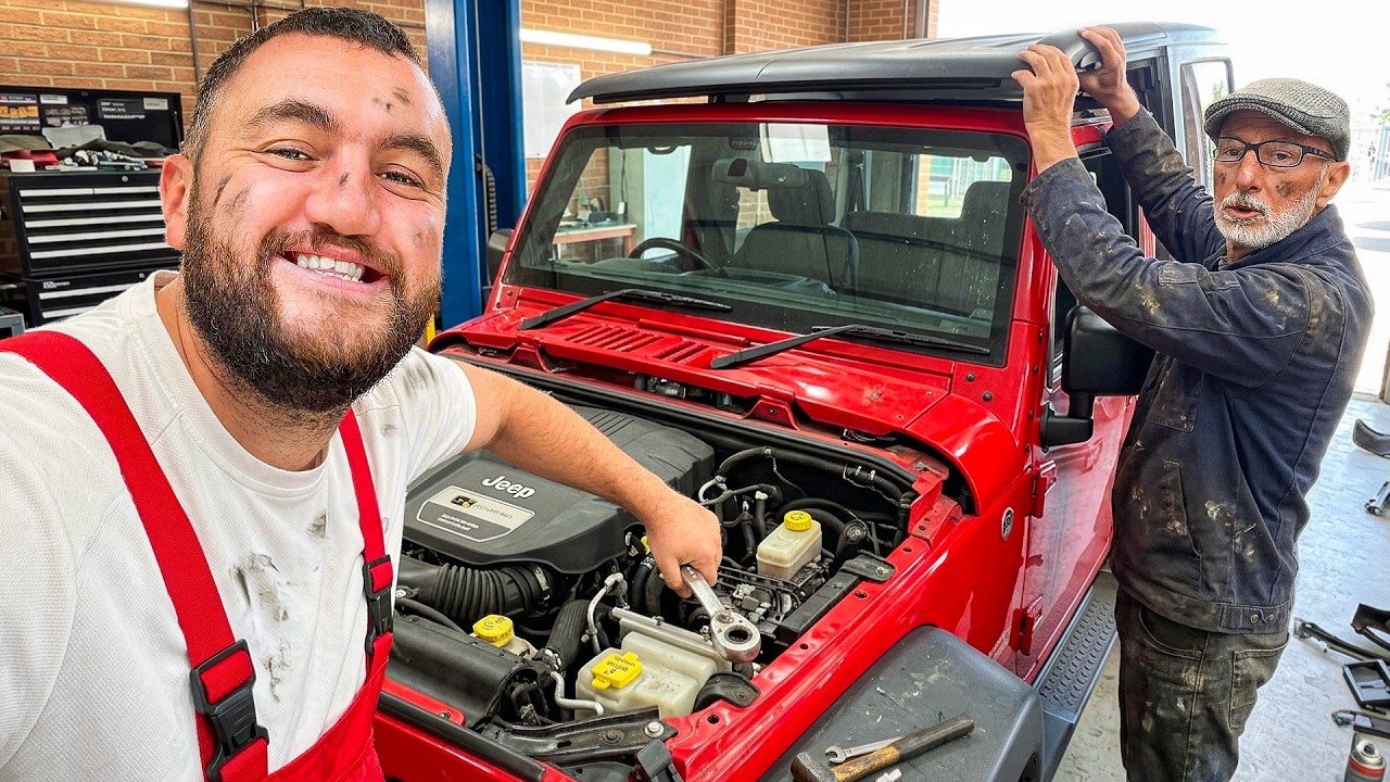 Stripping My 4X4 With My Dad!