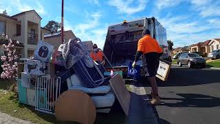 Cdanbelltown Council Clean Up  Massive Bulk Waste Piles