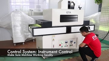 I.C.T UV Curing Oven System UV Conveyor