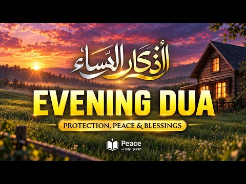 Evening Dua & Adhkar (أذكار المساء) | Peace, Protection & Barakah | Peace Holy Quran