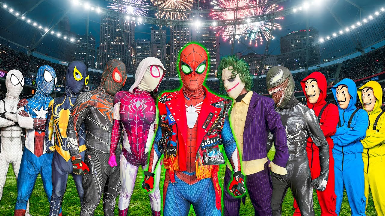 Giải Cứu Siêu Nhân Nhện Khỏi Nhà Giam Của JOKER vs VENOM||  Tổng Hợp Phim Hành Động Hay