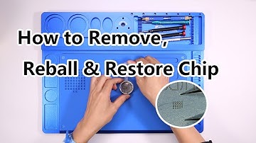 How to Remove, Reball & Restore iPhone Chips | Motherboard Repair Lesson
