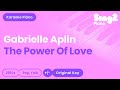 The Power of Love (Piano Karaoke Demo) Gabrielle Aplin