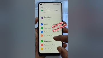 Change Font Style In Any Android Phones ! #smartphone #font #style #changefontstyle