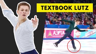 Mikhail Kolyada’s PERFECT LUTZ Edge Analysis - Russian Nationals 2021