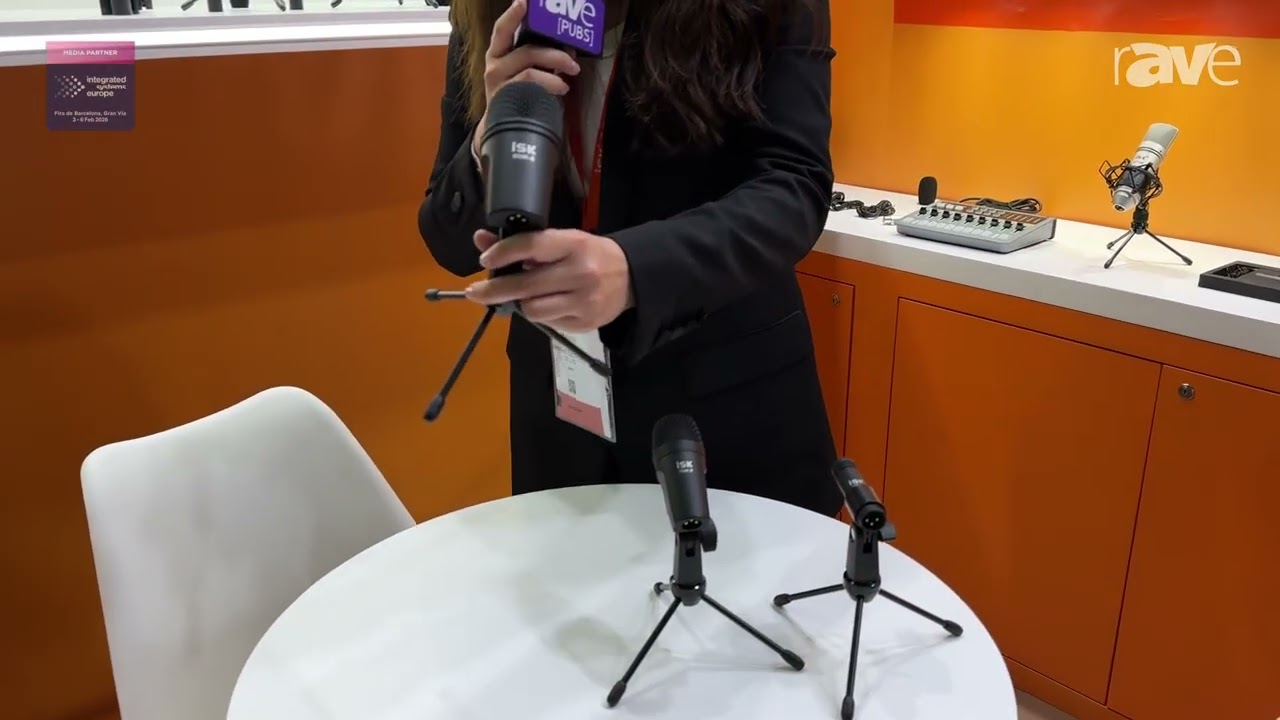 ISE 2026: iSK Shows Off DSM-7D Microphone Set for Instrument Amplification