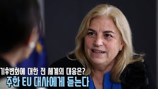 유럽의 기후변화 대응을 선도하는 EU, 2021 P4G 서울 녹색성장 정상회의의 성공을 응원합니다