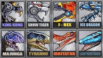 Dino Robot Corps + Jurassic World™ The Game - Android Dinosaurs Robot Gameplay | SMG