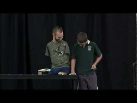 Nick Vujicic Deel 1 - 5 Nederlands ondertiteld