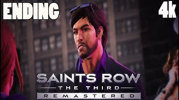 Saints Row The Third Remastered 2020 (Saints Row 3 Remastered) ENDING  Gameplay (4k UHD)