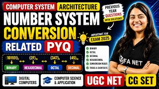 Number System Conversion Related PYQ | Computer System Architecture | Computer Science & Application