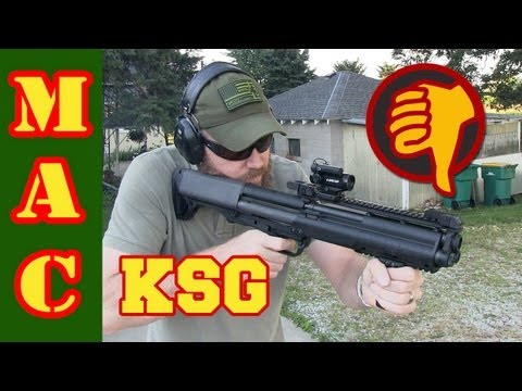 Kel-Tec KSG - Painful First Shots