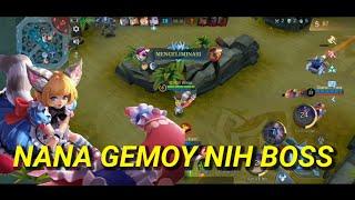 NANA MASIH TERLALU SAKTI UNTUK DILAWAN - LAGI LAGI LAG - MOBILE LEGENDS