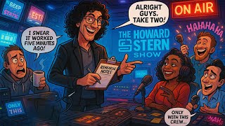 Sirius Studio REHEARSAL Day 2 — Behind the Scenes with Howard Stern | The Howard Stern Show
