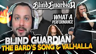 MUSICIAN REACTS I Blind Guardian - The Bard's Song & Valhalla