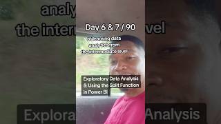 Part1 | Day6&7/90 EDA, Split Function,  handling errors & Missing values in powerBI#90dayschallenge