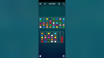Ball Sort Puzzle Level 596😎