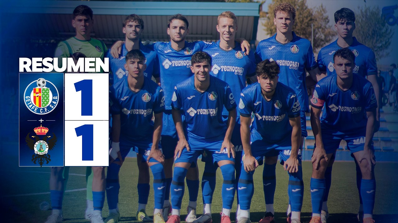 RESUMEN J3 | Getafe CF B 1-1 CF Talavera