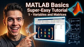 Learn MATLAB from Zero - Part 1 (Complete Beginner Crash Course)