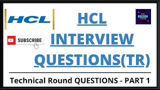 HCL Interview Experience  Technical Round Part  1 Content