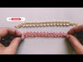 How to make simple bracelet at home/Jewelry DIY/pearl bracelet/handmade bracelet
