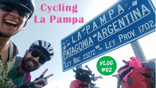 La Pampa; why doesn't anyone cycle here? Argentina - Vlog #02
