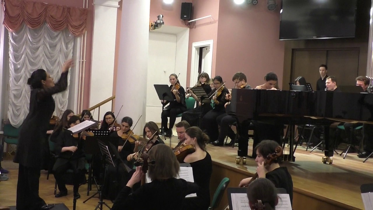 С.В. Рахманинов. Концерт для фортепиано с оркестром №4 соль минор, 1 ...