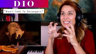 Dio "Don't Talk To Strangers" REACTION & ANALYSIS by Vocal Coach / Opera Singer