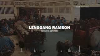Gending Lenggang Rambon | Gendhing Sekaten Keraton Yogyakarta | Musik Indonesia