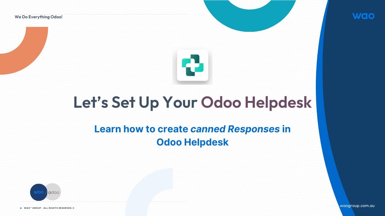 Creating Canned Responses in Odoo Helpdesk