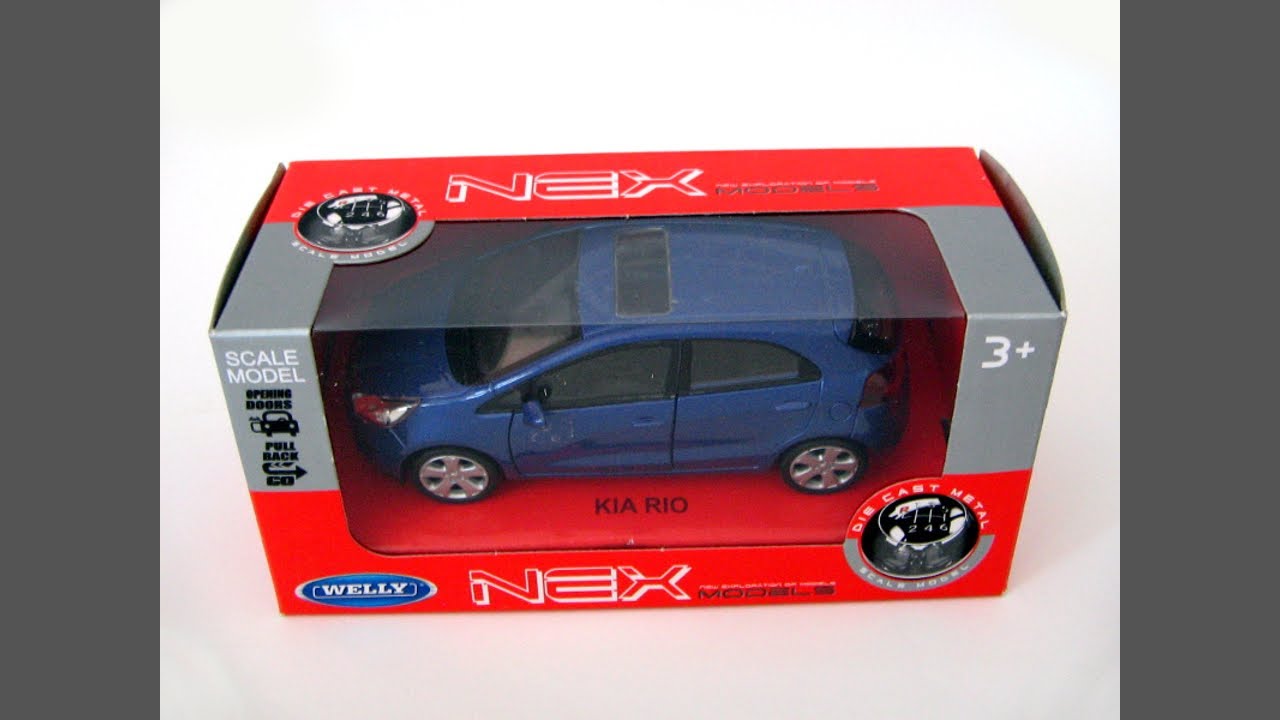 kia rio diecast
