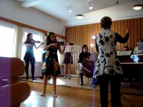 Vivaldi Concerto for Violin "Summer" Soloist: Chrissie (16) Part 3