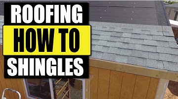 How to Properly Install Architectural Roofing Shingles MADE EASY!