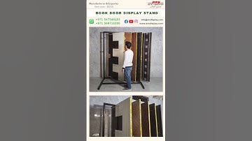 Book Door Display Stand #doordisplaystand #doors #displaysolutions