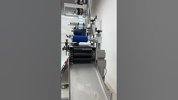 Tabletop High Speed Round Bottle Labeling Machine #labelingmachine #bottlelabelingmachine