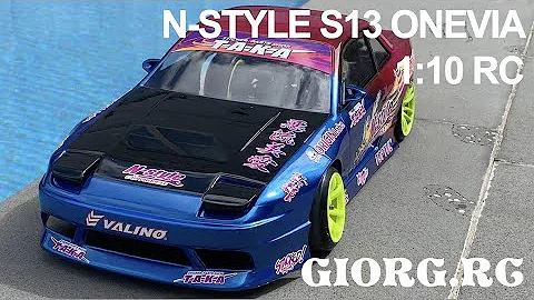 1/10 N STYLE NISSAN S13 ONEVIA RC BODY BUILD